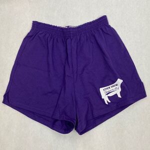 NEW Sullivan Supply Stock Show U University Purple Athletic Shorts Cheer